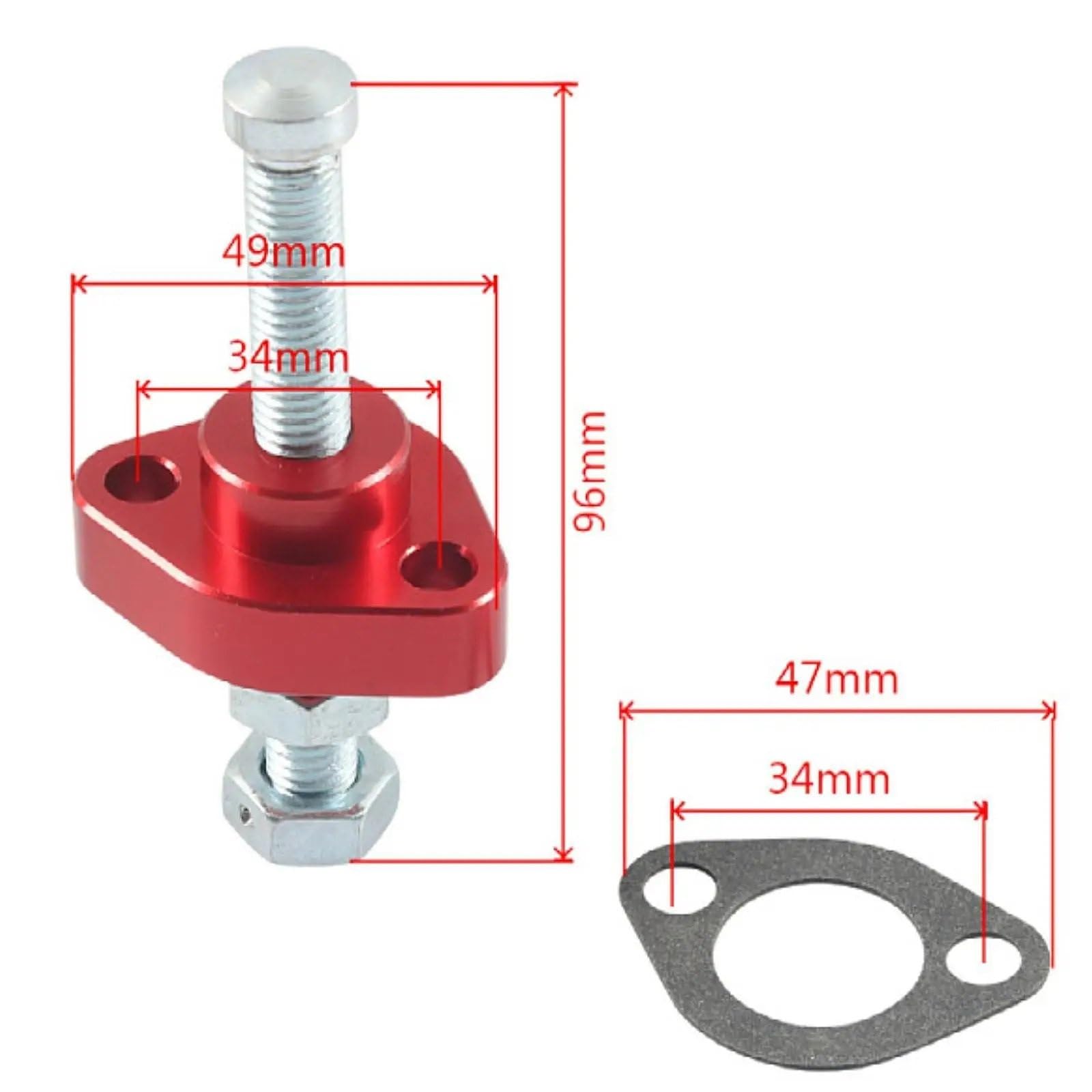 Tendicatena Distribuzione Per XR400 Crf450R X Crf250R | X Strumento manuale tenditore catena di distribuzione tenditore albero a camme