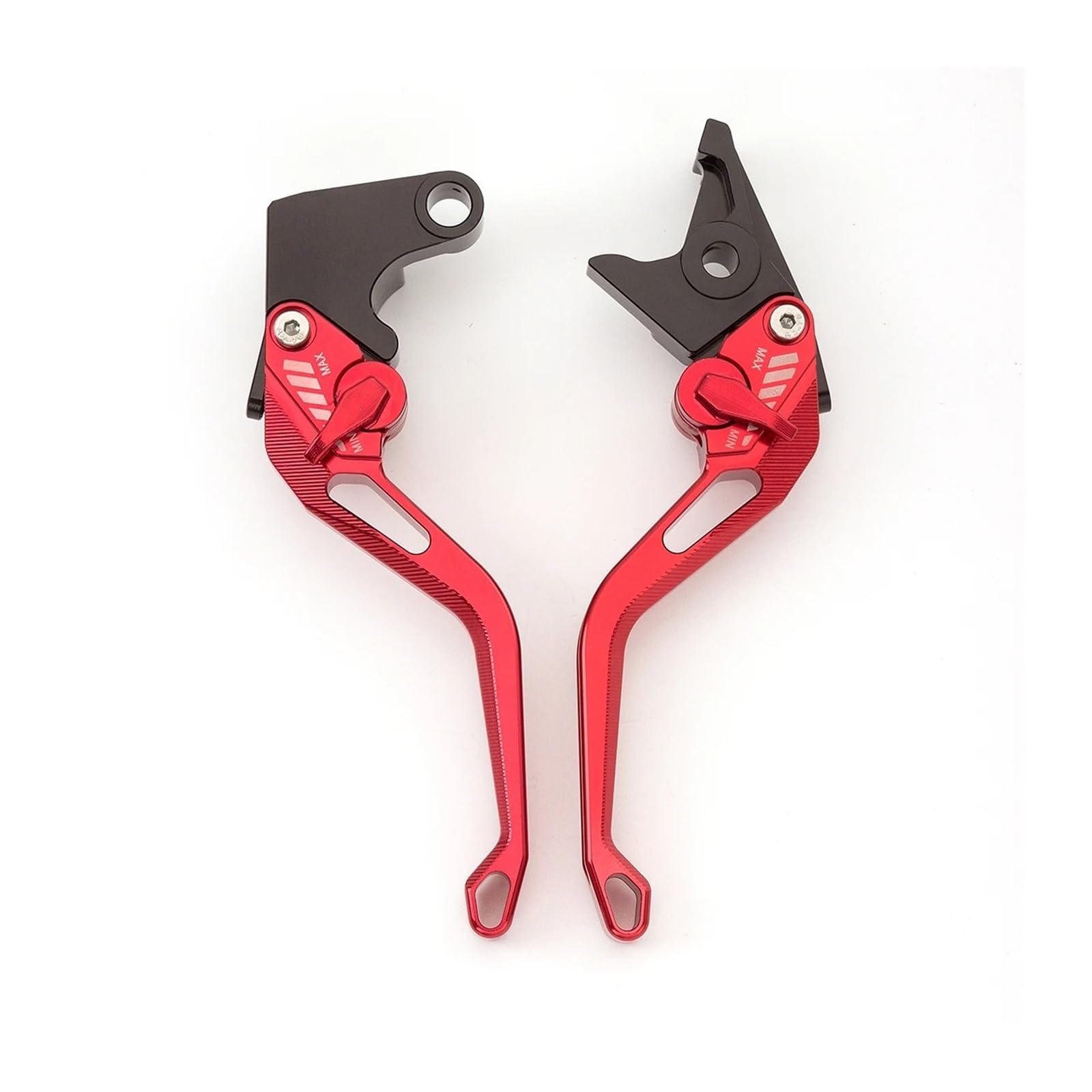 JWQEBNS Motorcycle Brake Clutch Levers for Buell XB12R XB12Ss XB12Scg 2009 CNC Motorcycle Adjustable Folding Extendable Brake Clutch Lever Handle(147mm Red)