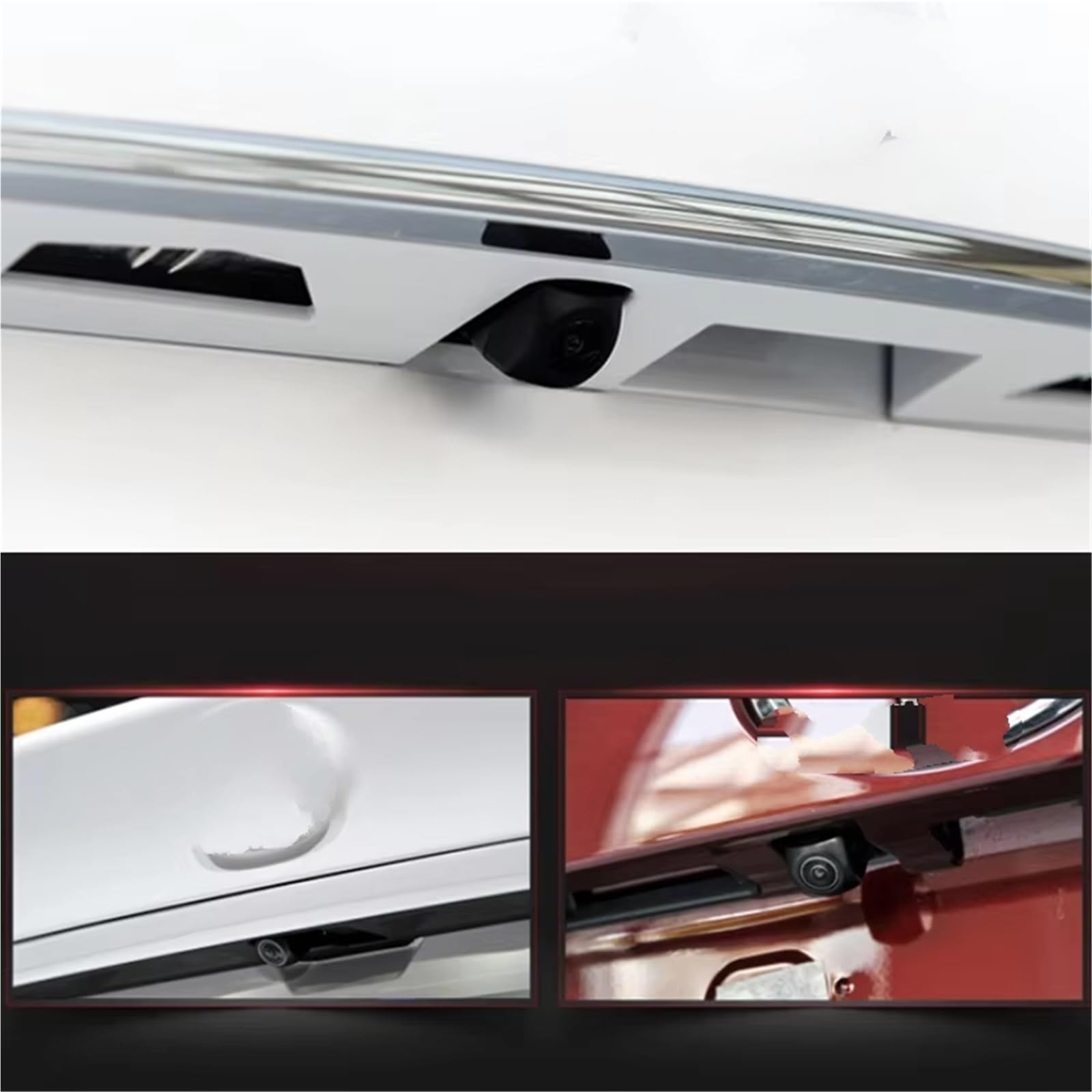 Lente Punto Ciego Cámara Visión Trasera Gran Angular para Coche Monitor Estacionamiento Marcha Atrás Cámara AHD/1080P Protección estacionar(1080P CAM)