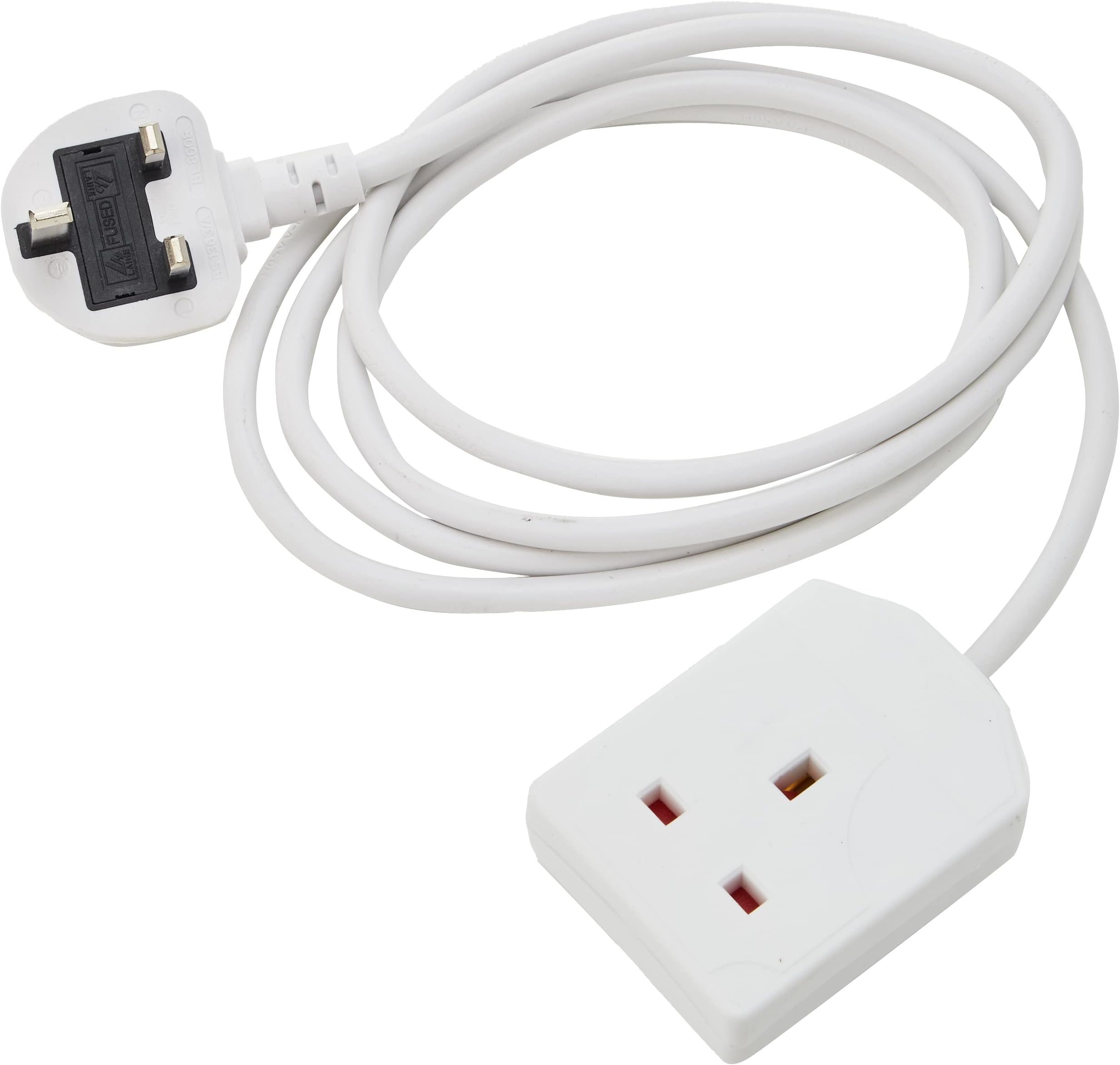 Daewoo 1-Gang Extension, White, 2 m