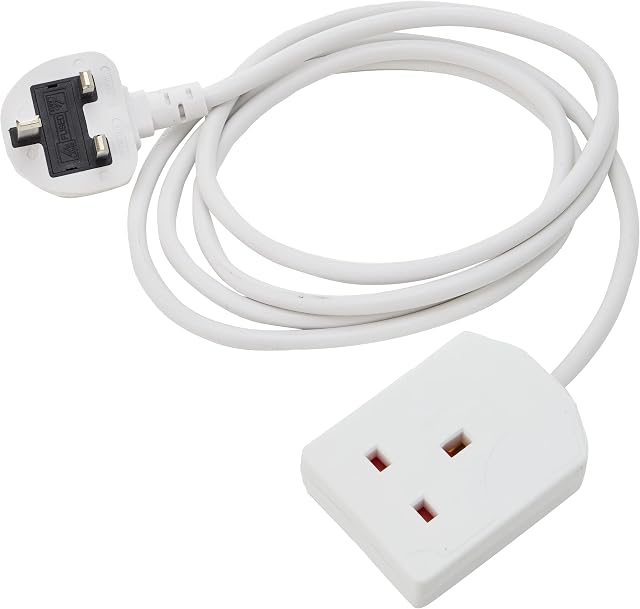 Eurosonic PIF2033 1-Gang Extension, White, 2 m