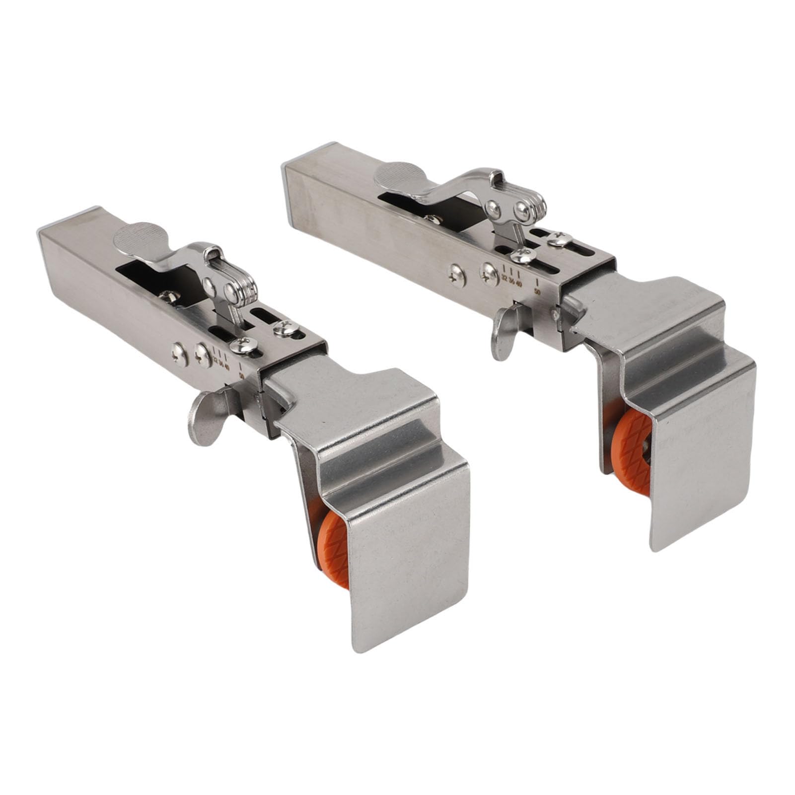 Drawer Front Installation Clamps, Adjustable Drawer Fixing Clamp, Stainless Steel Drawer Clamps for Drawer Panel Installation Fixing Clips, Drawer Fixing Clip Installation Tools