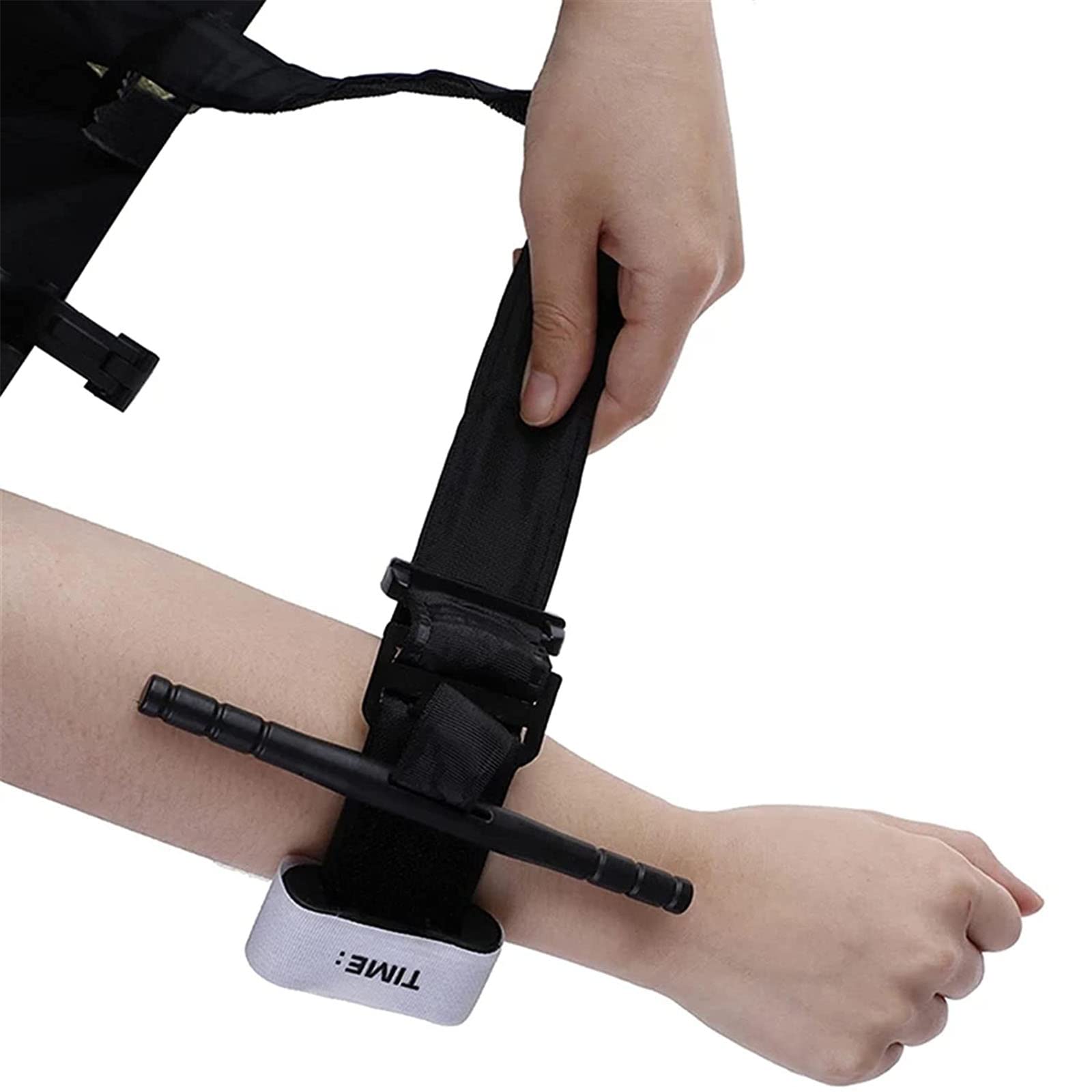 10 Torniquete Tactico Accesorios Primeros Auxilios Torniquete de Una Mano de Emergencia Torniquete Al Aire Libre para Tactical Medic Grave Salvación de Vidas Control