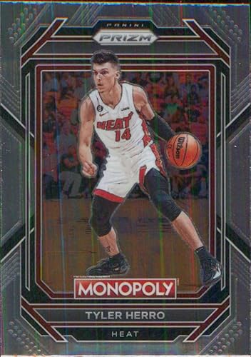 Panini Prizm Monopoly #48 Tyler Herro Miami Heat NBA - Tarjeta de intercambio de baloncesto 2022-23