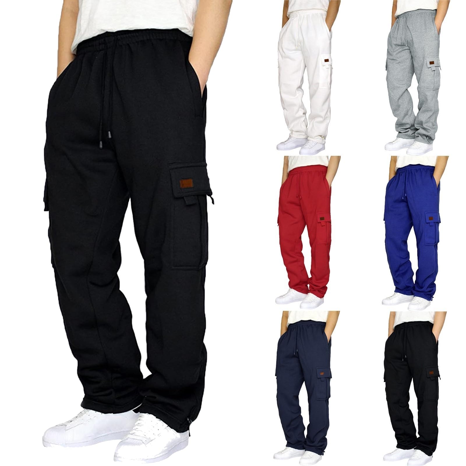 Pantaloni cargo da uomo Wild Fit Pantaloni della tuta da jogging Modal Yoga Pantaloni atletici Allenamento Pista Corsa Viaggi Palestra Stretch Jogger Pantaloni comodi Pantaloni della tuta da uomo