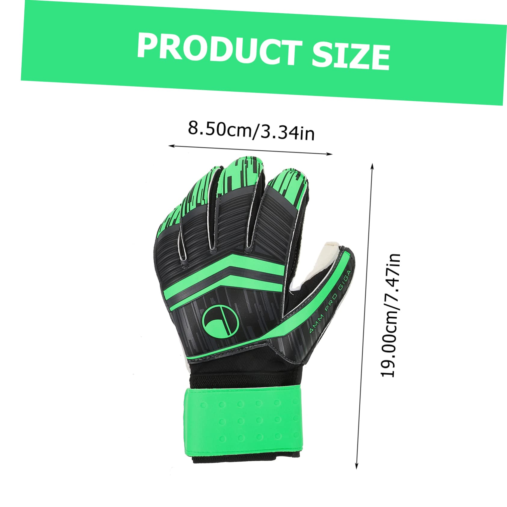 balacoo Soccer Player Glove Goalkeeper Veltine Goalkeeper Glove Comfortable Wristband