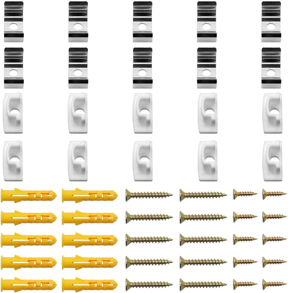U shape fixing clips