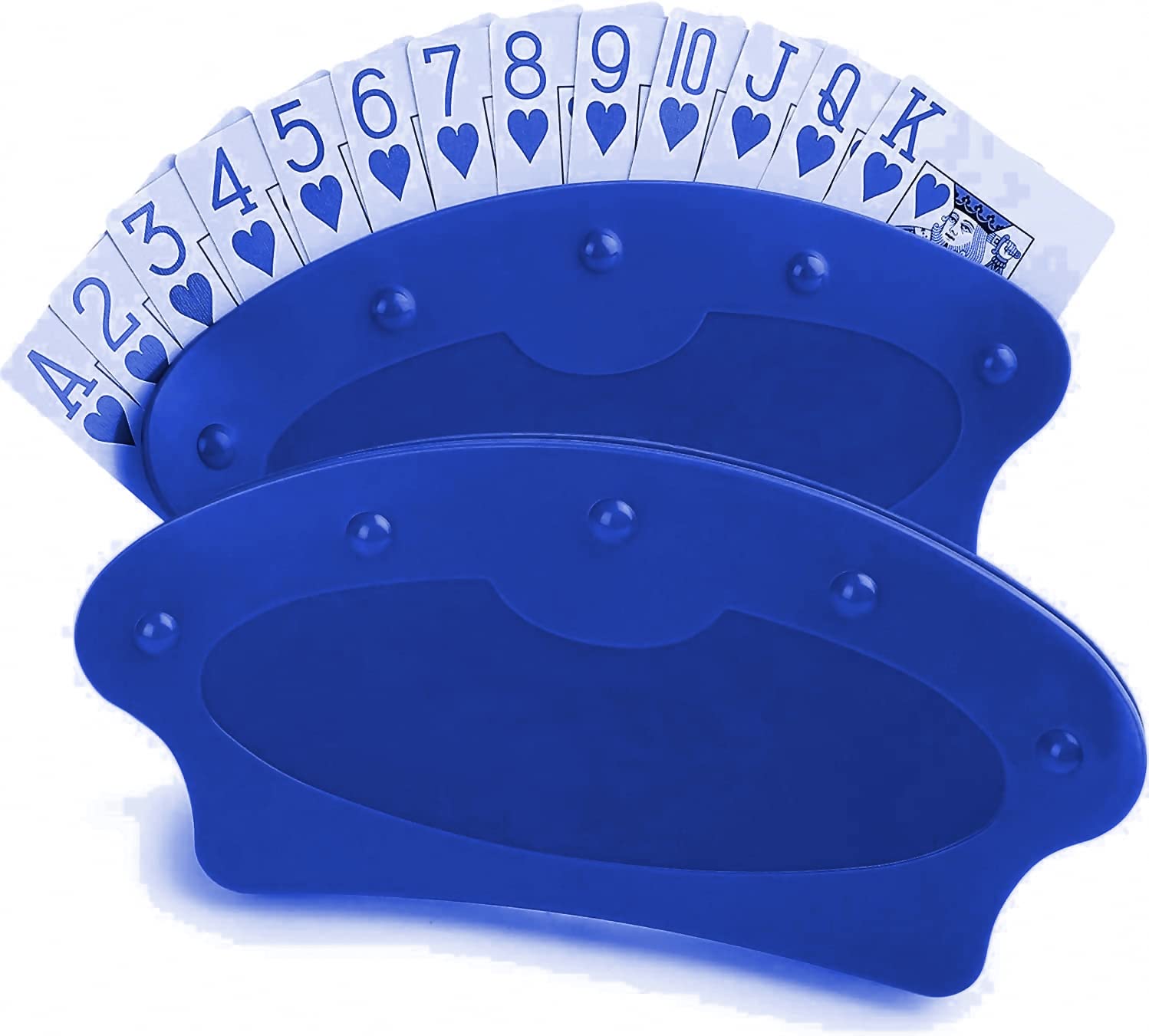 Lifeswonderful - Pair of Hands Free Bridge, Poker Playing Card Holders - Ideal for the Elderly, Arthritis Sufferers etc