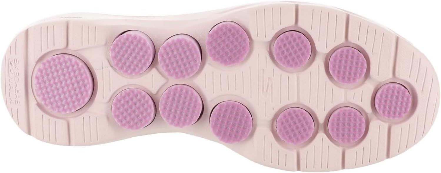 Skechers Women's Go Walk 7 AbieAdidas, Plum, 9.5 US