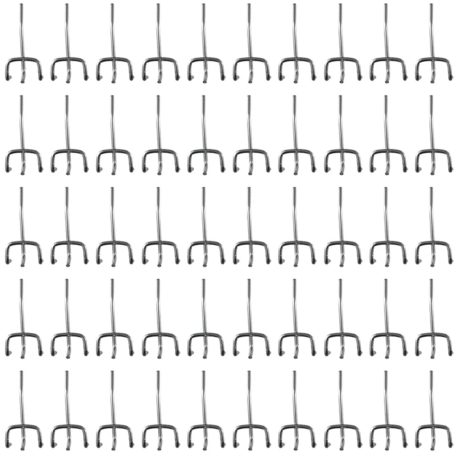 Zyayng One Color 100Pcs Pegboard Hooks Grid Wall Mesh For Home