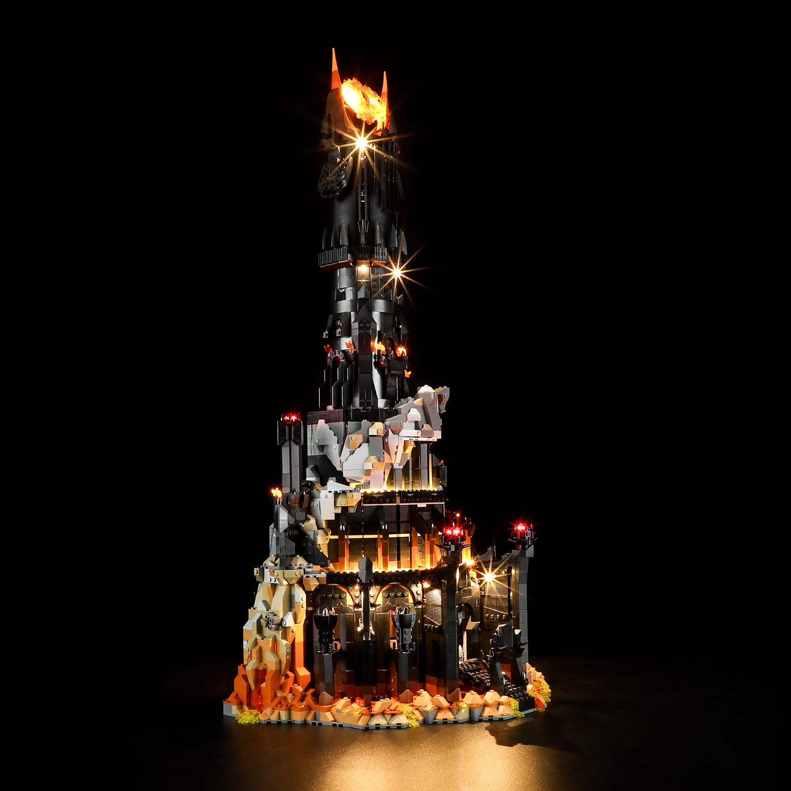 LIGHTAILING Light for Lego-10333 Barad-dûr - Led Lighting Kit Compatible with Lego Building Blocks Model - NOT Included The Model Set - Image 2