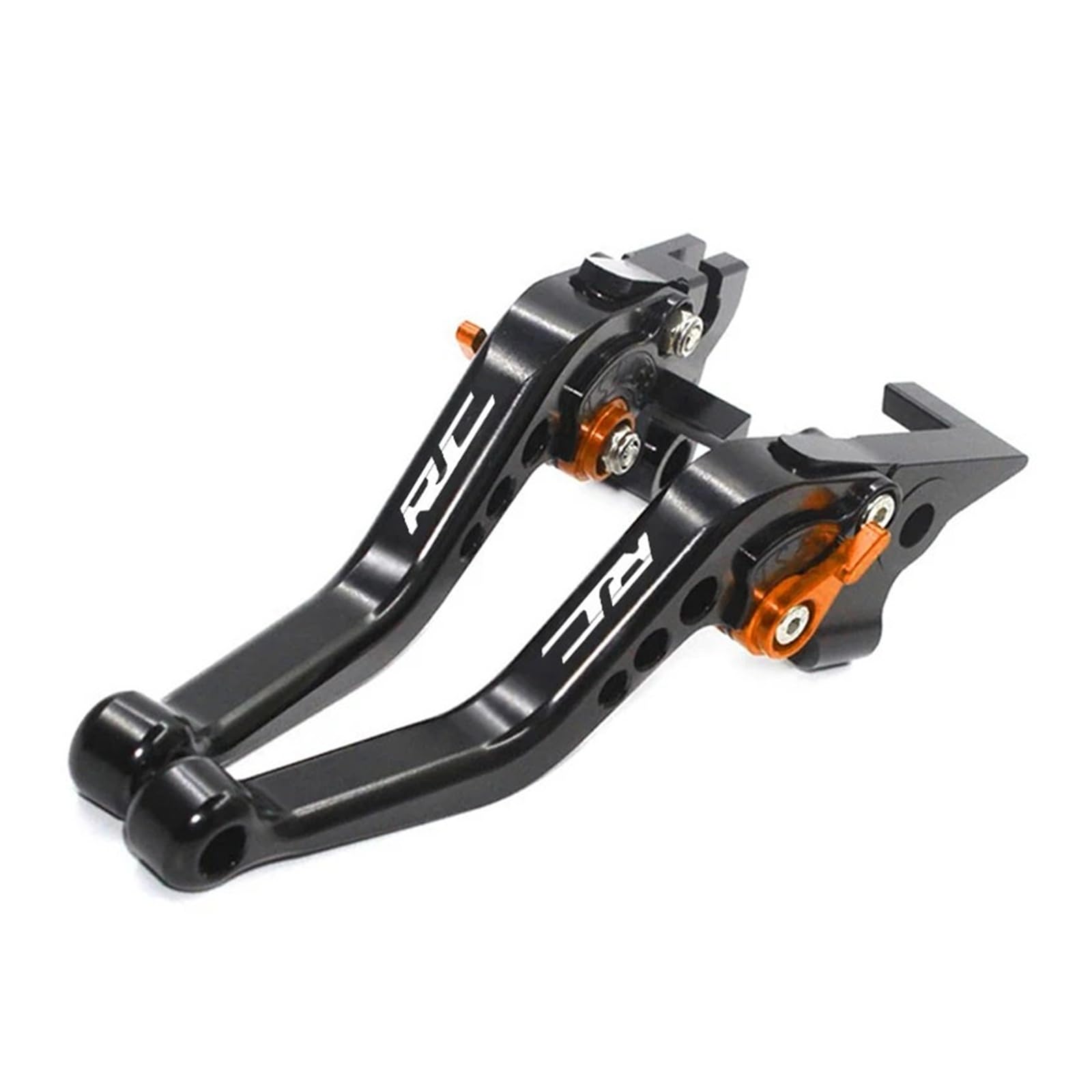 Muvsdza Style C For Rc 125/200/250/390 2014-2024 Motorcycle Short Brake Clutch Lever Aluminum Cnc Adjustable(Style C)
