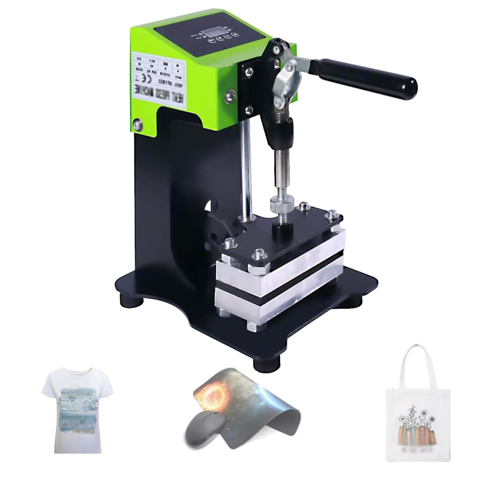 Presse à colophane pour l'extraction de concentrés purs, deux plaques chauffantes, légère, économique, portable pour la colophane de bricolage, l'extraction sans solvant
