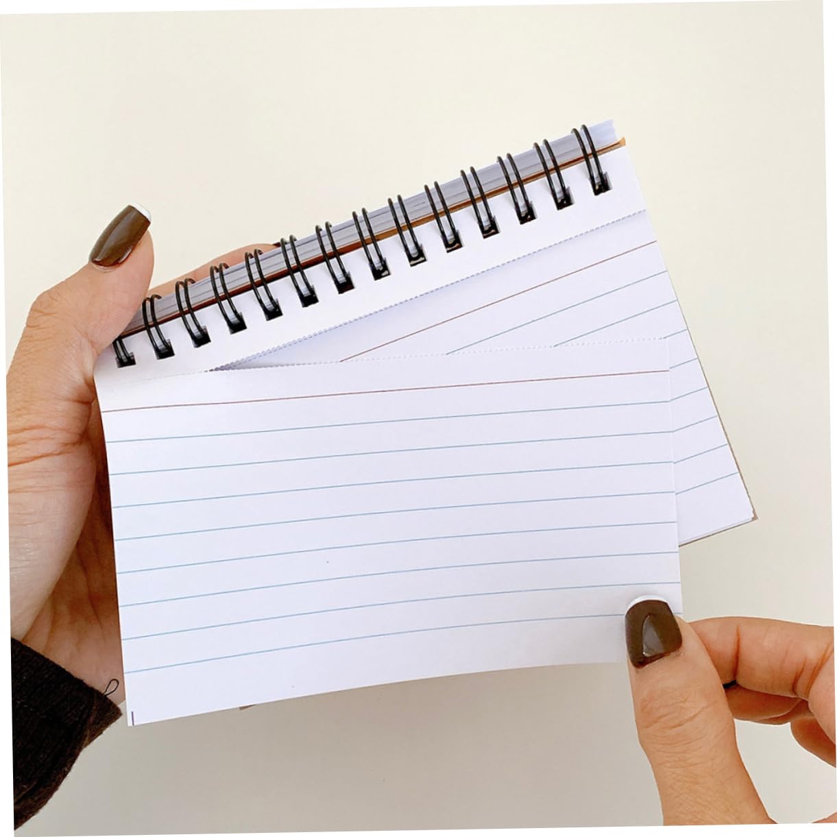 VILLCASE 5 Pièces 2 notes autocollantes sur fiche cahier enroulé cahier de campus spirale notes enseignant de blocs-s multi-usages blocs-s pratiques Papier