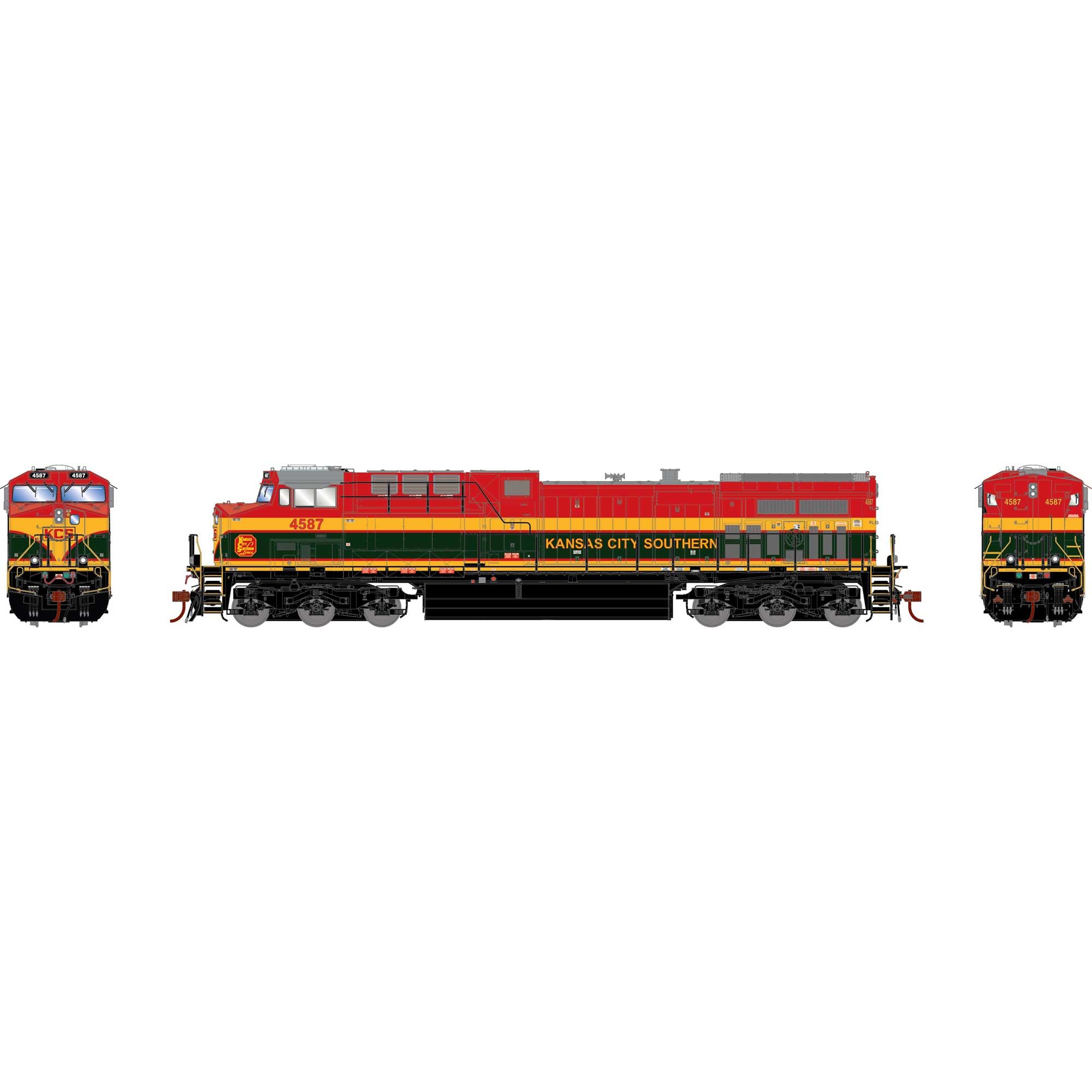 Athearn HO SD40 Santa Fe #5002 ATH87224 HO Locomotives