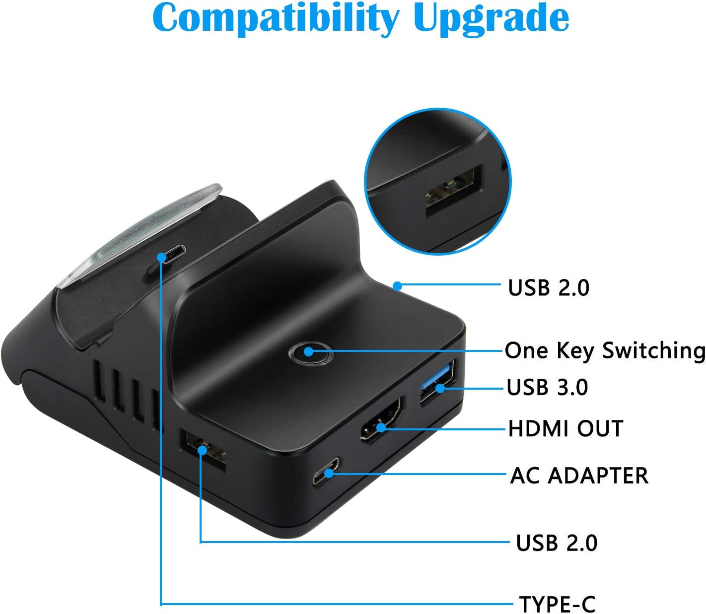 Bеѕt Cуbеr Mоndау 🔥 Mini Switch Dock Docking Station, Switch Dock Replacement for Nintendo Switch, Charge and Play Portable Charging Stand, Compact Switch to HDMI Adapte, Multi-Angle Ajustable Tabletop Playstand , Blасk Frіdау Sаlе 2022 Mini Switch Dock Docking Station, Switch Dock Replacement for Nintendo Switch, Charge and Play Portable Charging Stand, Compact Switch to HDMI Adapte, Multi-Angle Ajustable Tabletop Playstand ,