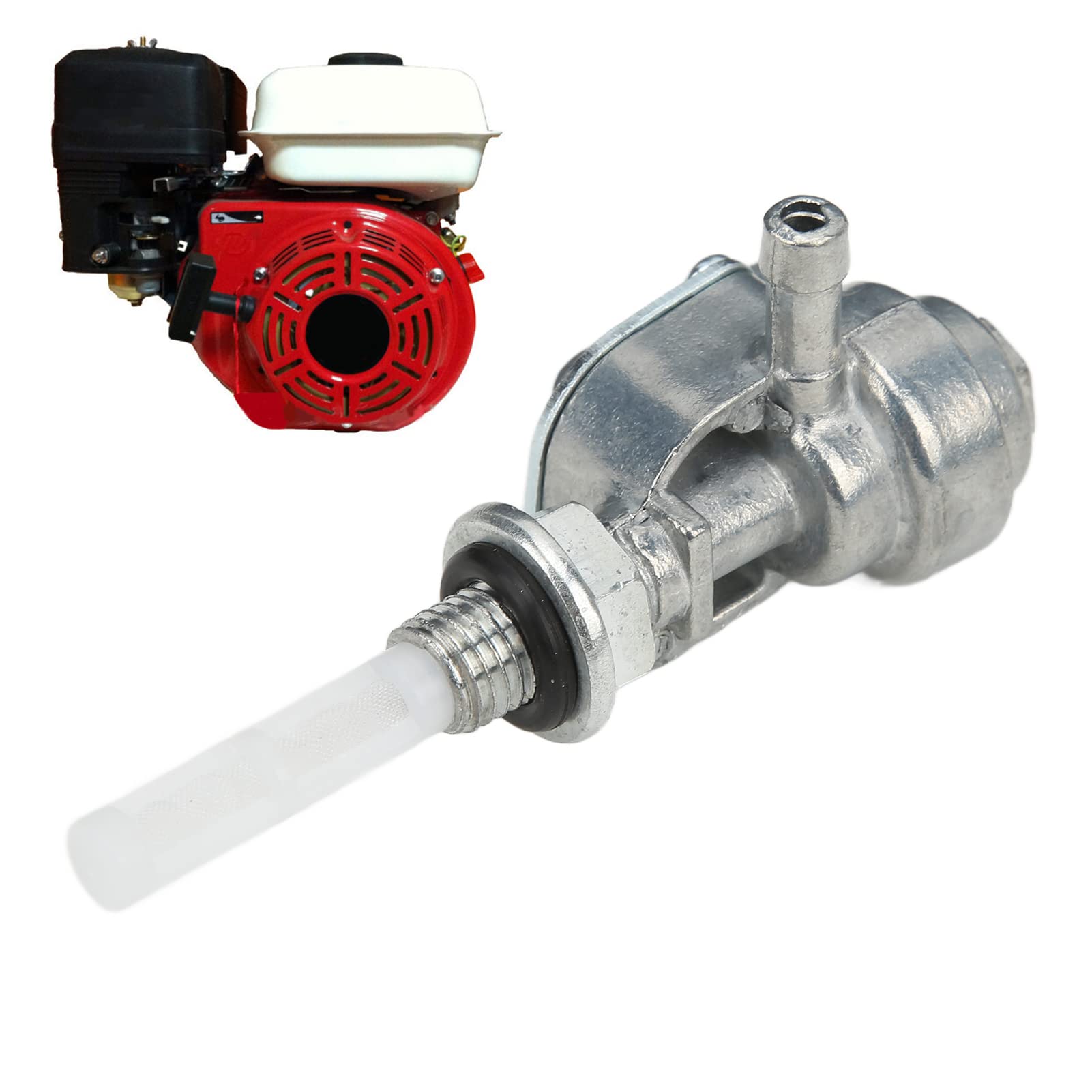 Shanrya Valvola del Rubinetto del Gas M10x1.5 310574GS per Generatore di Benzina
