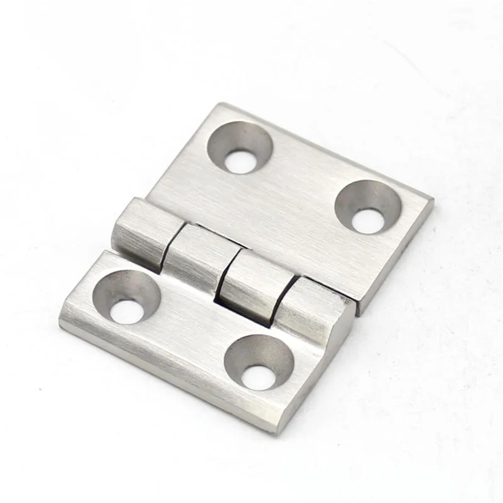 FQJYXWEWL Heavy Duty Hinge for Industrial Cabinet Doors 304 Stainless Steel 180 Degrees Thickened and Extra Thick 6mm 1Pcs