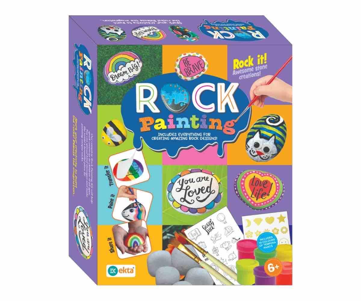 NEO9 DIY Rock Painting Set Funny Interactive Stone Painting Kit Educational Toy Rock Painting Kit for Kids Kids (B0D44Y7Y24) Amazon Price History, Amazon Price Tracker