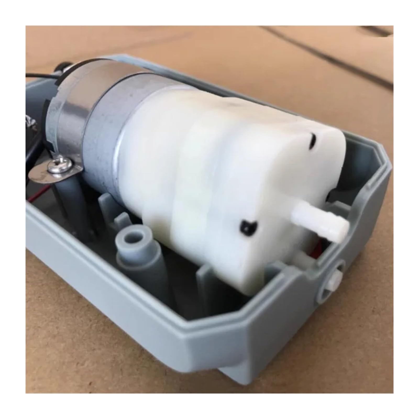 Minibomba de vacío portátil de diafragma for filtración, muestreo de líquidos, recolección de gases, bomba de presión sin aceite, bomba de microfiltración.