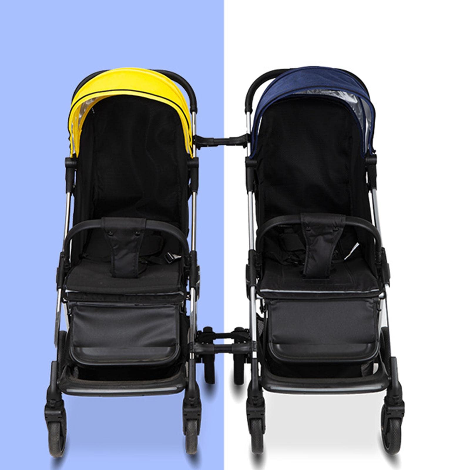 3 Pièces Jumeau Bébé Poussette prise En D'aluminium Joints Universels Durable À Double Parapluie Linker pour Cart