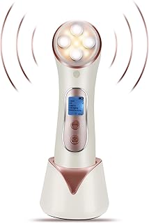 Máquina facial de alta frecuencia 5 en 1 dispositivo facial Recarable de la frecuencia facial de la microcorriente del Massager