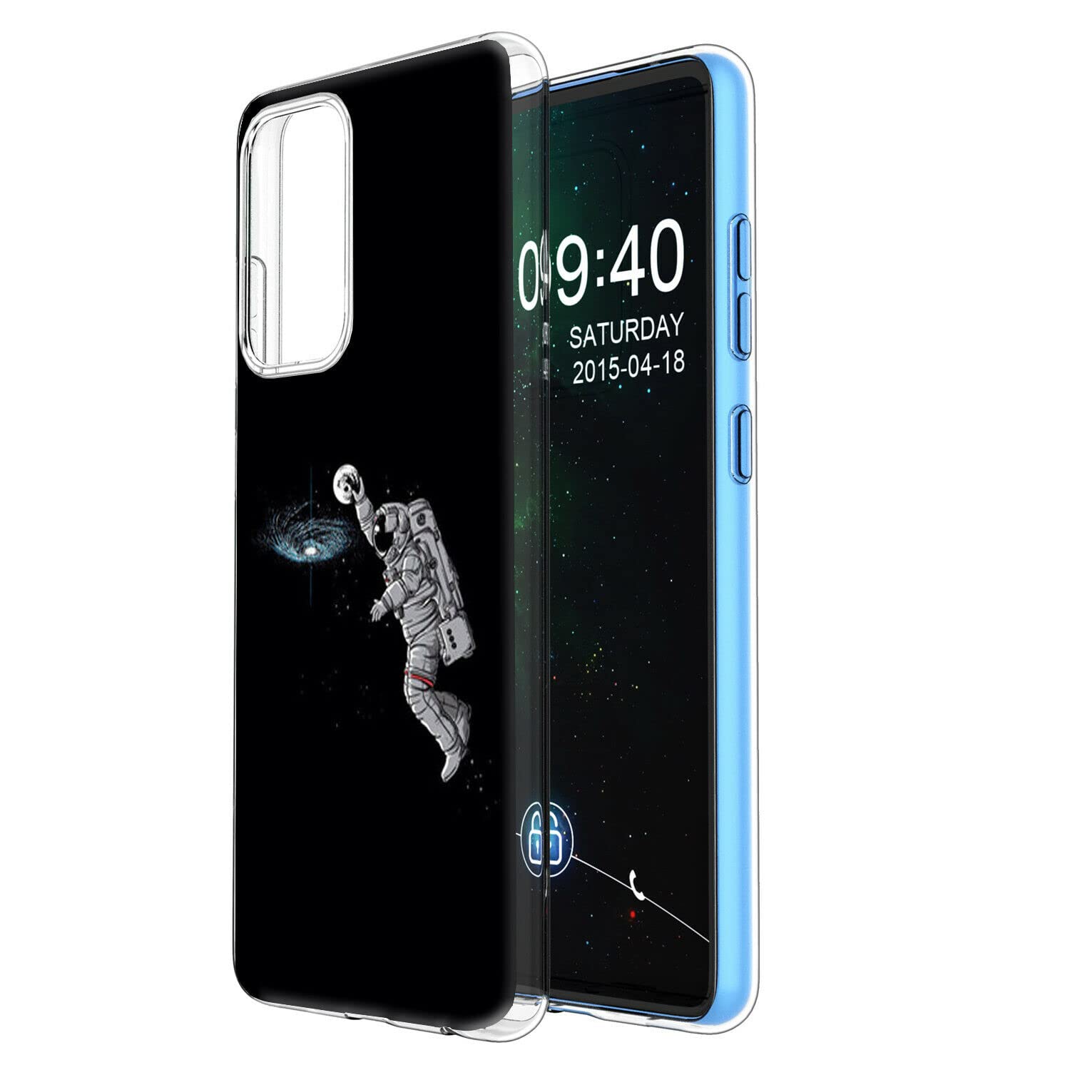 Mixroom Cover Per Huawei P Smart 2019: Astronauta Playstation - Custodia Morbida TPU Antiurto - 3