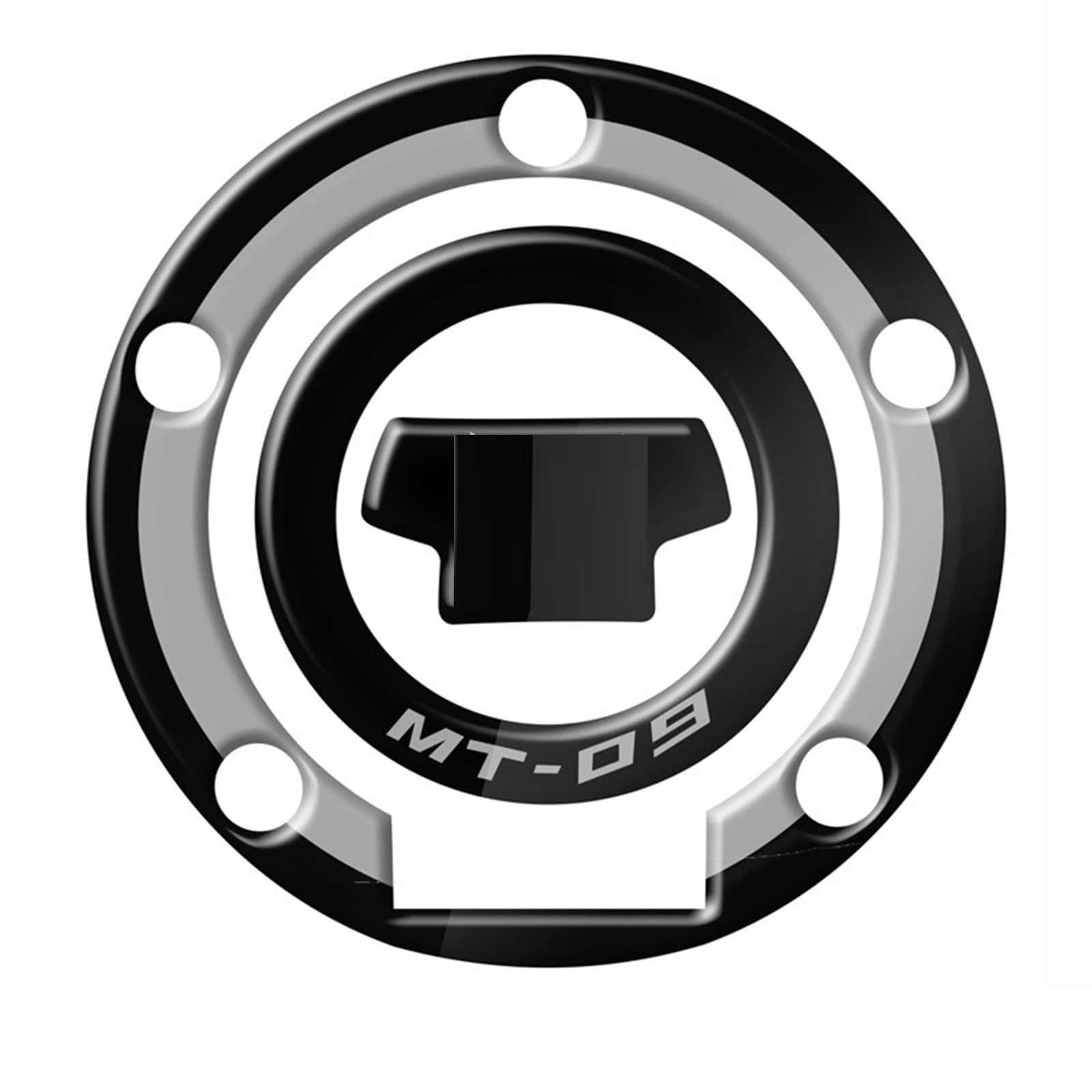 Motorcycle Fuel Tank Cap Sticker for Yamaha MT MT-07 MT-09 MT07 MT09 FZ-07 FZ-09 Decorative Protector Streetfighter(Color7)