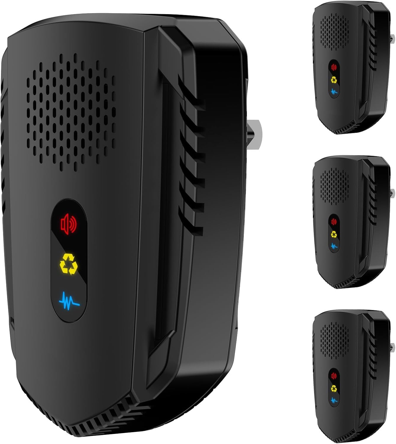 2025 Upgrade Ultrasonic Pest Repeller, 4PCS Powerful Mouse Repellent Plug In Pest Control - Effective Against Mice, Rats, Mosquitoes, Spider, Moths