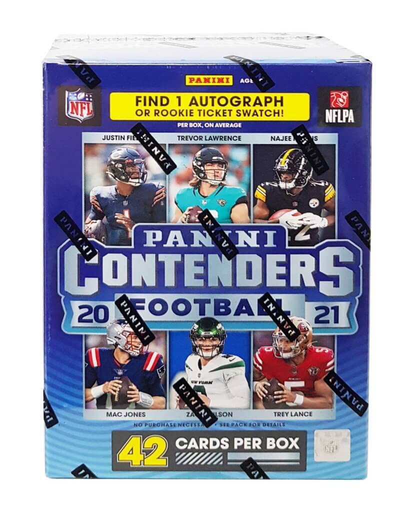 21 Panini Contenders Football Blaster Box Trading Cards