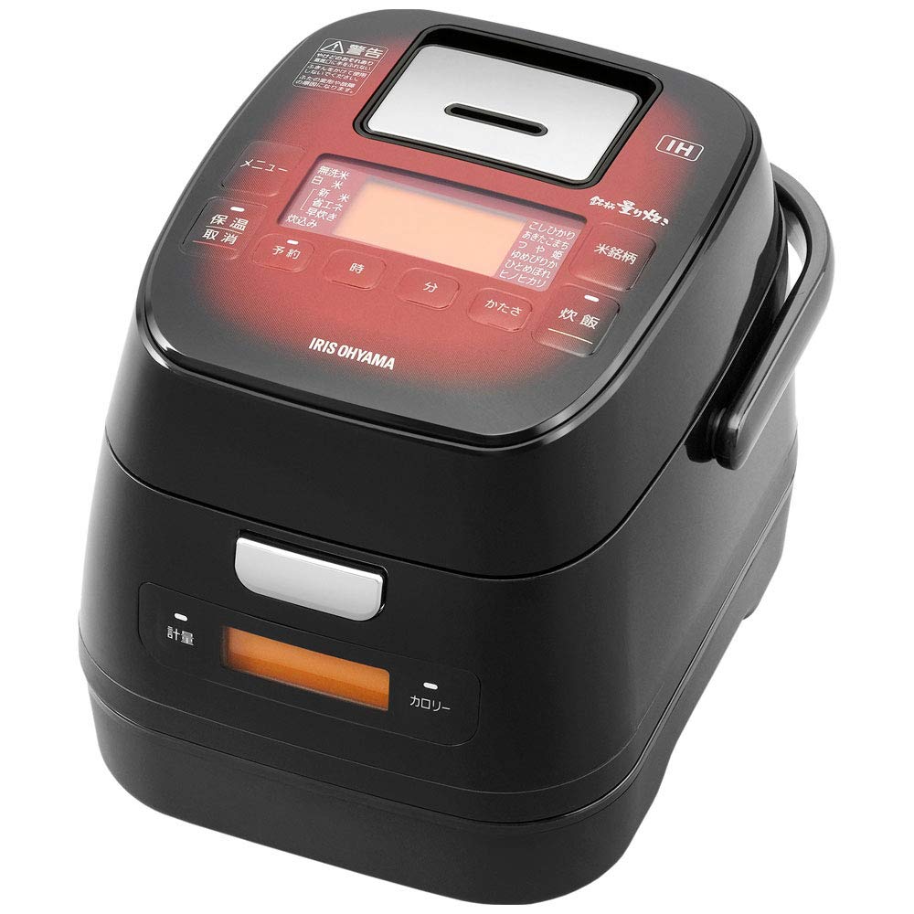 アイリスオーヤマ 分離式量り炊きIHジャー炊飯器 KRC-IM30-R