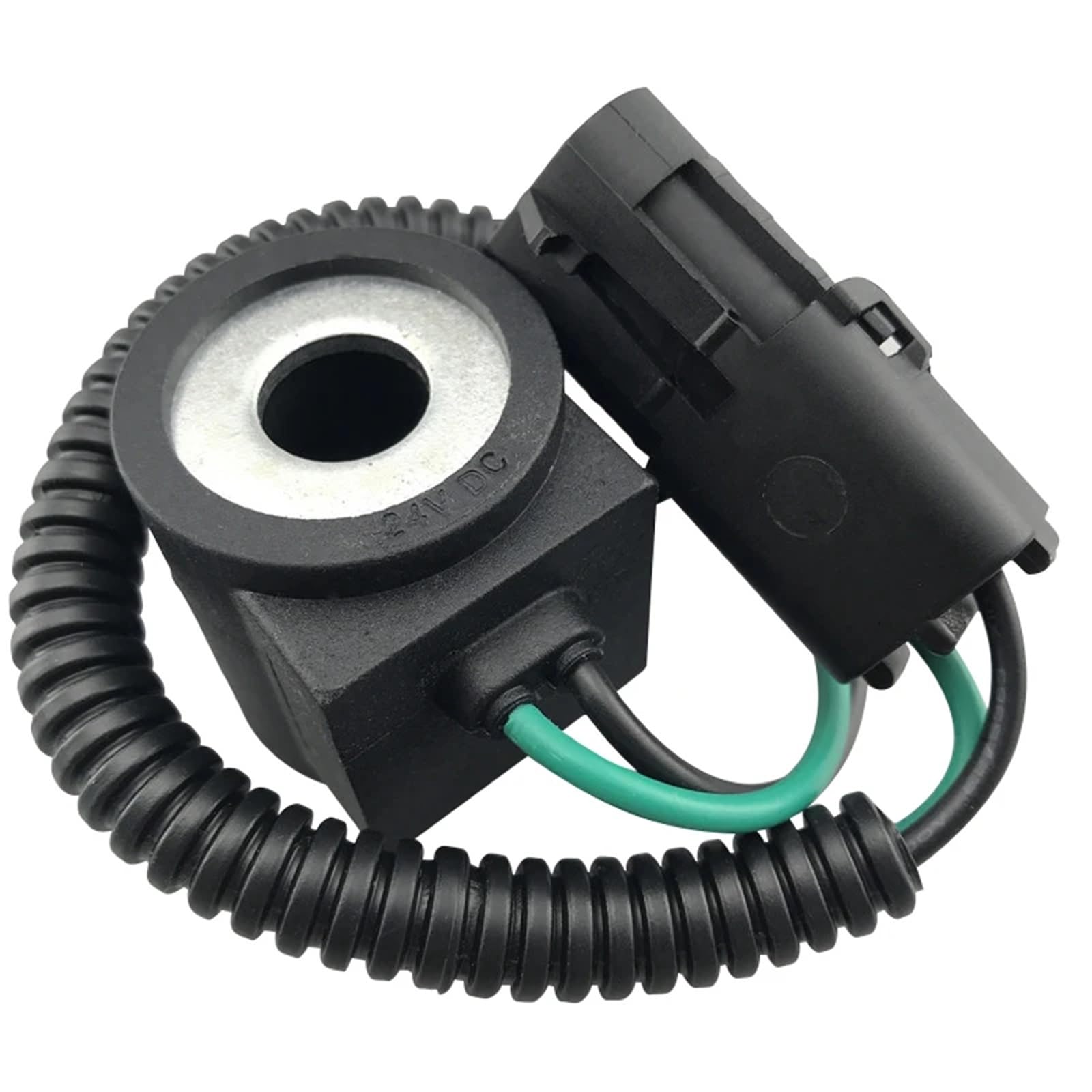 Gadsqdkok Dc24v Swe 60/70N9 Coil Solenoid Valve Pilot Safety Lock Coil Dc12v 24V Bore Size 13Mm Height 37.5Mm