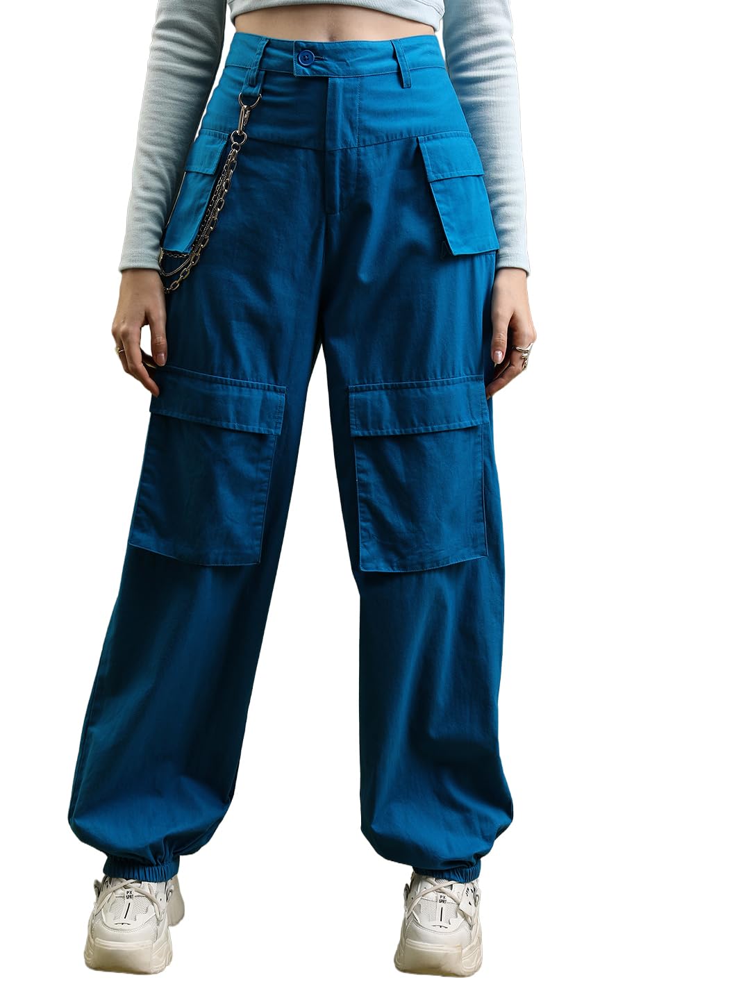 Tokyo Talkies Women's Regular Fit Cargos Trousers| High-Rise - Review, Price and Buying Guide