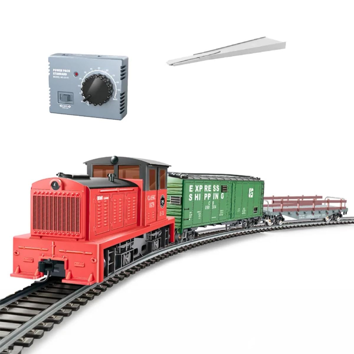 1/87 HO-skala DDT silnik spalinowy model lokomotywy parowej, lokomotywa parowa, zestaw modeli, kolejka, lokomotywa parowa, pociąg z wagonami torowymi, dekoracja na prezent dla dorosłych