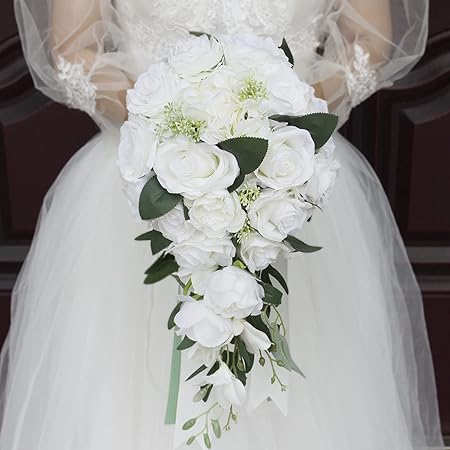 white rose bridal