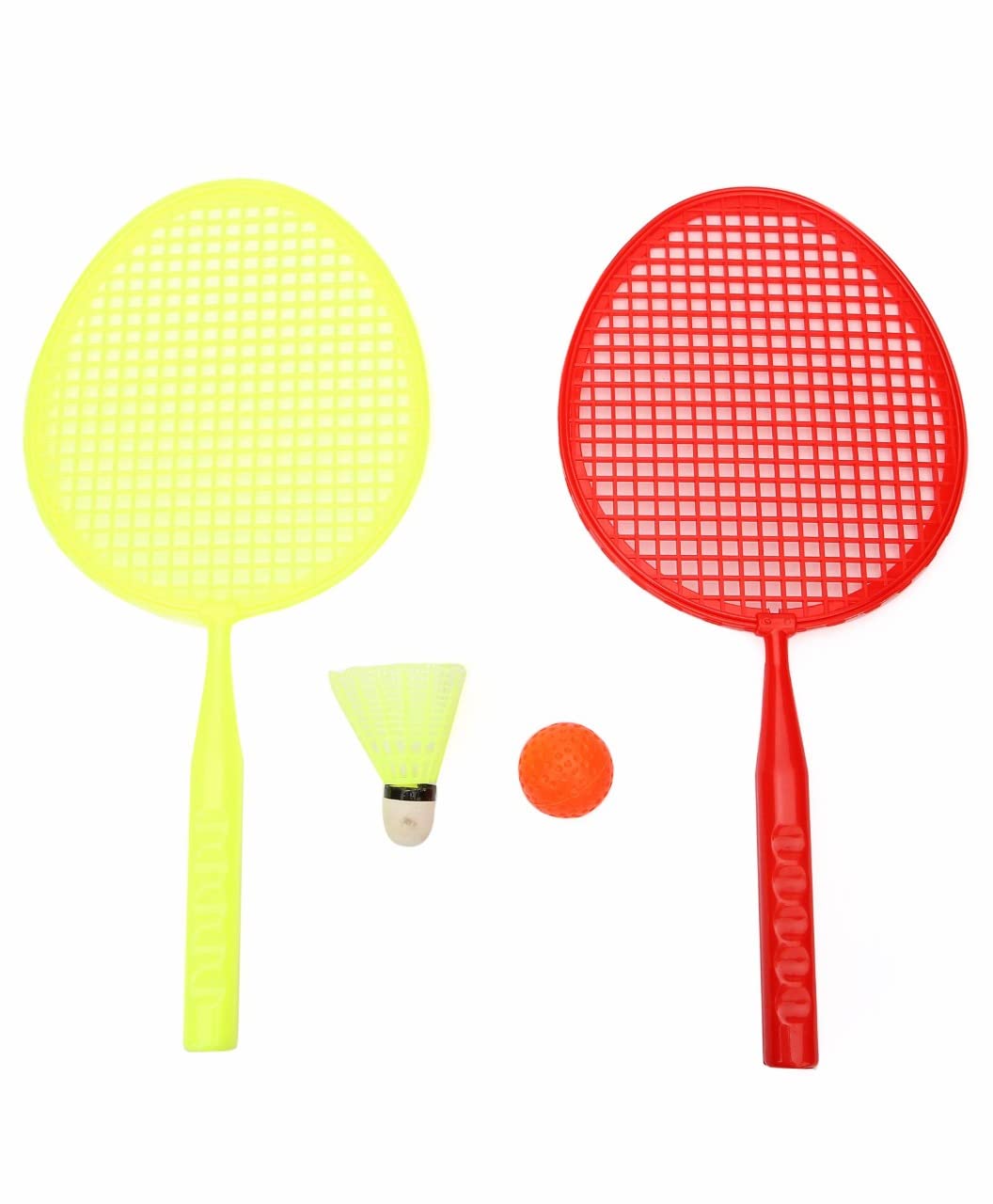 Ratnas Circus Badminton Set Senior | 2 Rackets, 1 Shuttlecock & 1 Ball for Kids (Racket Size 43 Cm) (B0BNX1W82S) Amazon Price History, Amazon Price Tracker