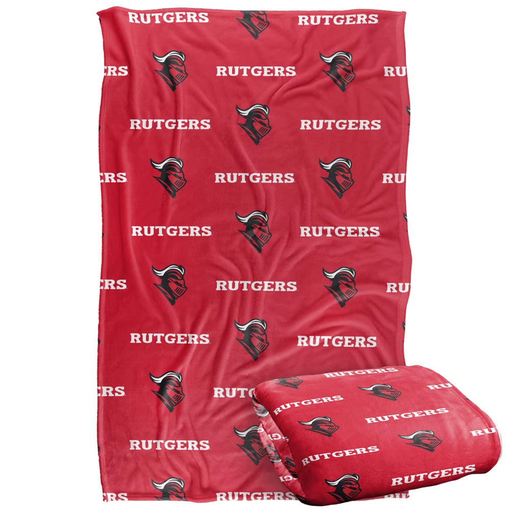 LOGOVISION Official Collegiate Logo Pattern Collection Silky Touch Super Soft Throw Blanket Collection