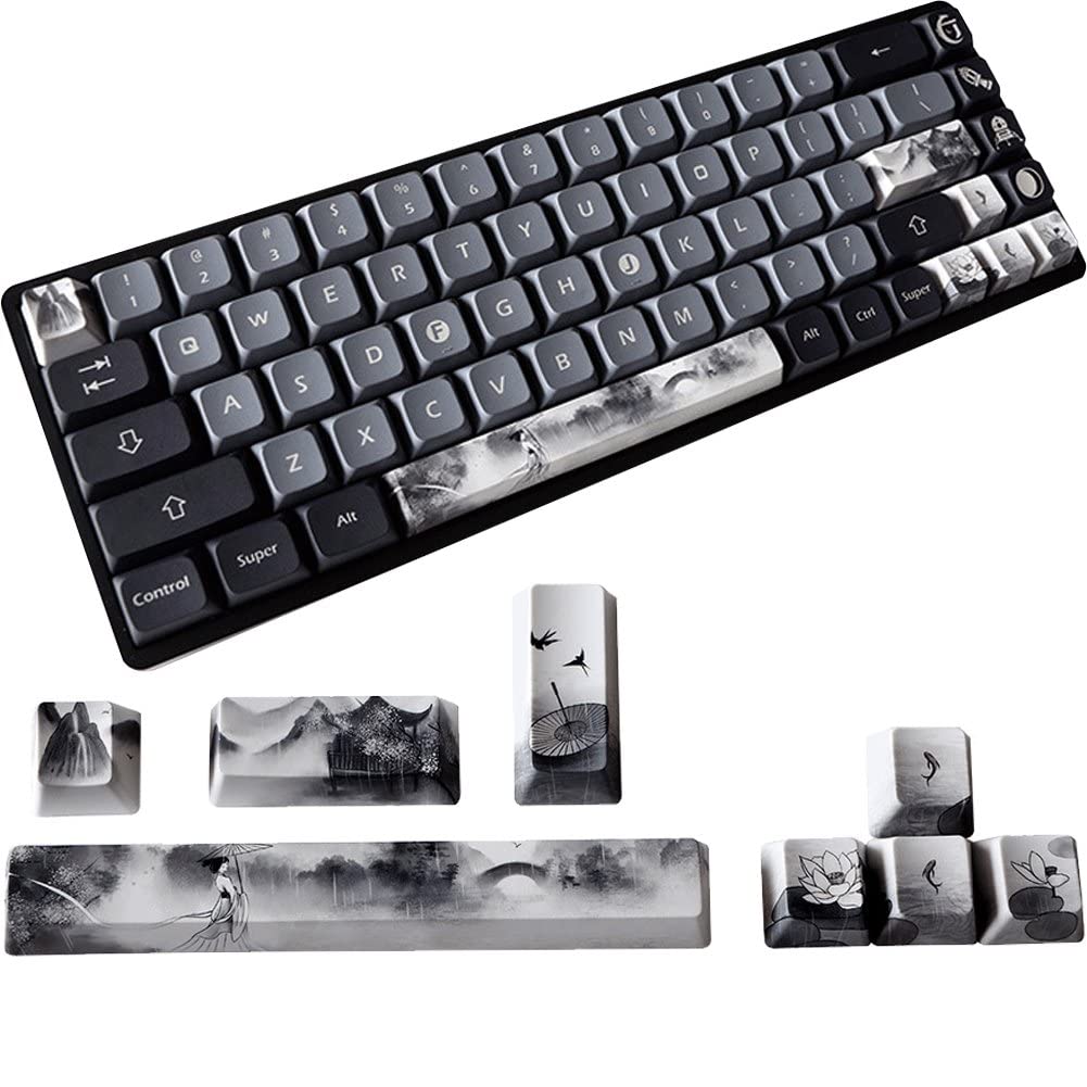 Keycaps PBT anti-usure pour remplacer vos touches usagées