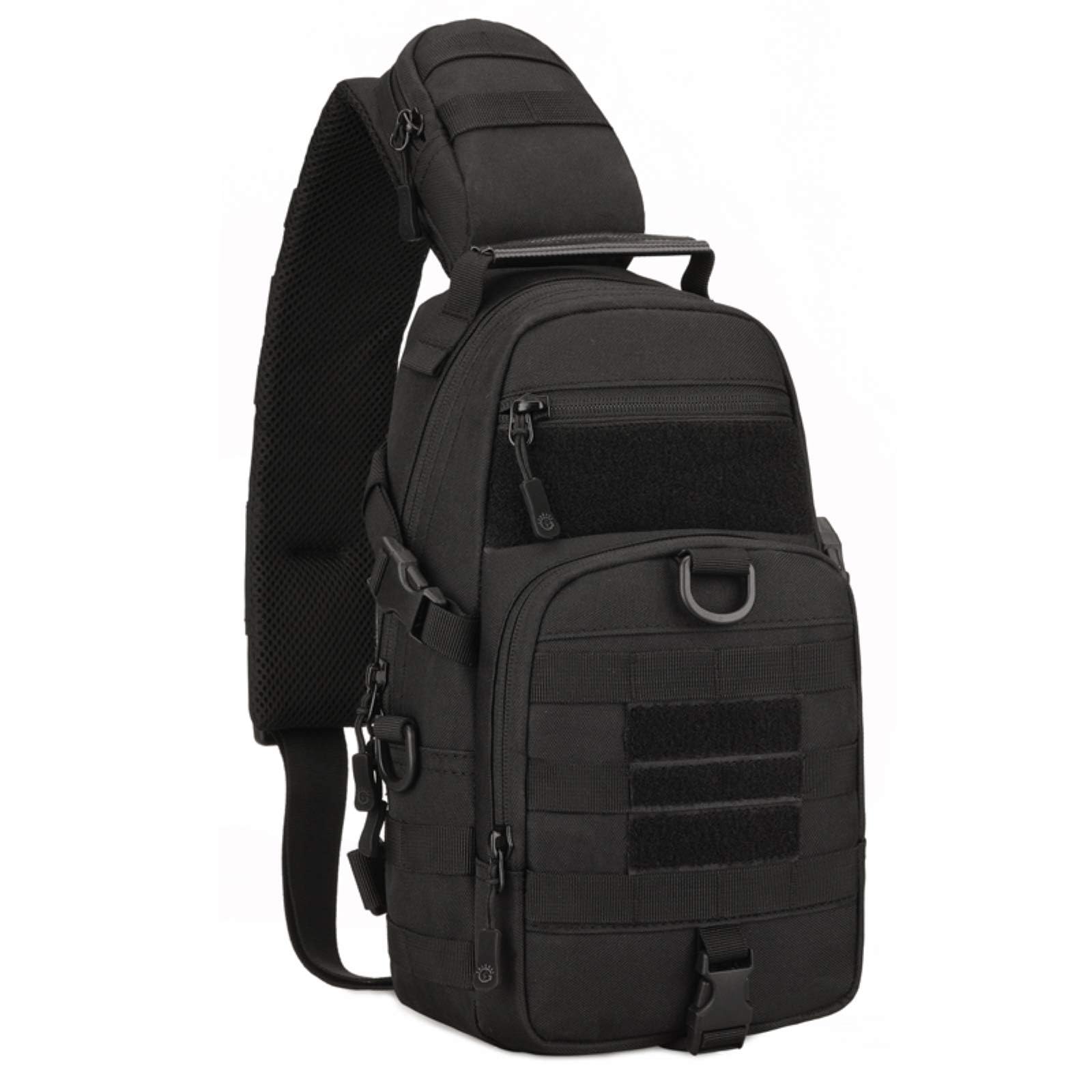 VINBAGGE Sac de Poitrine Tactique Sacoche Bandoulière Homme Sac bandoulière épaule Molle Militaire Sacs à dos Porté Travers pour Camping Randonnée Trekking