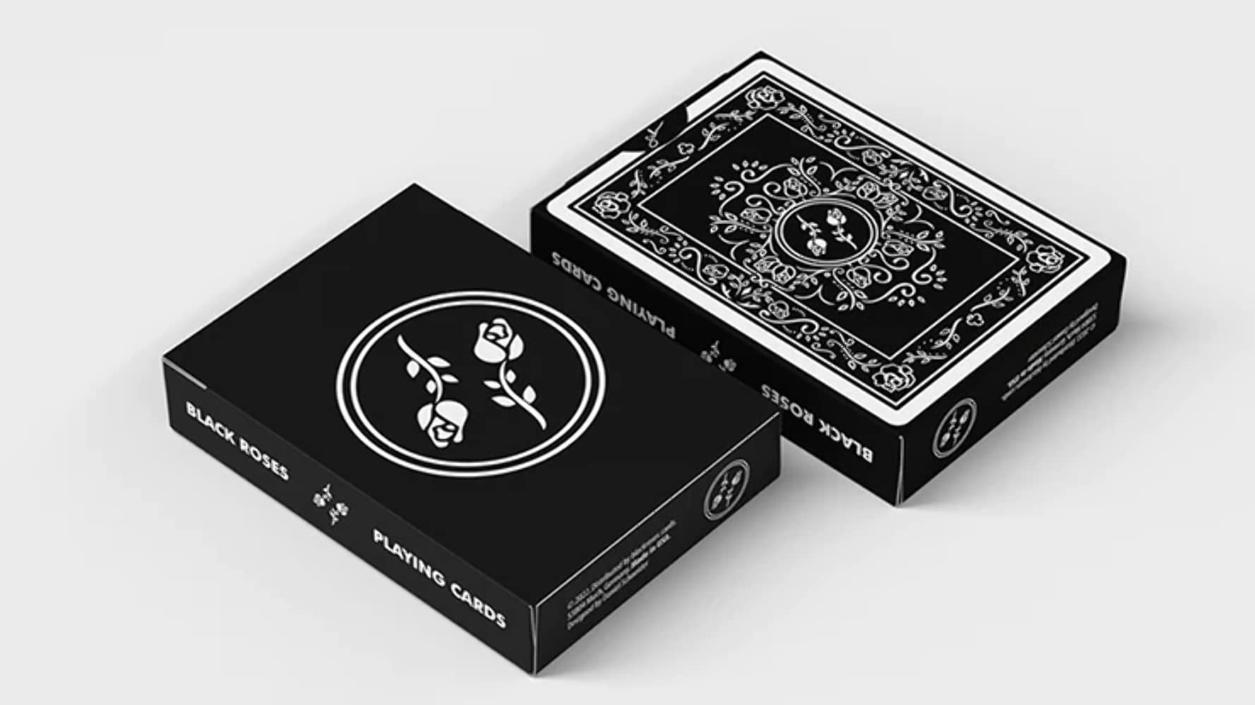 Coffret 4 Jeux De Cartes Black Roses Hotel V2 – édition Limitée Signée, Neuf Sous Cellophane