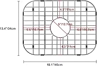 Vista 9 de Escurridor de platos extensible sobre el fregadero, escurridor de platos en el fregadero, rejilla para fregadero de cocina, protector de fregadero