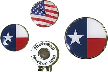 Review Texas Ball Marker Set + USA Flag Golf Ball Marker Review Texas Ball Marker Set + USA Flag Golf Ball Marker