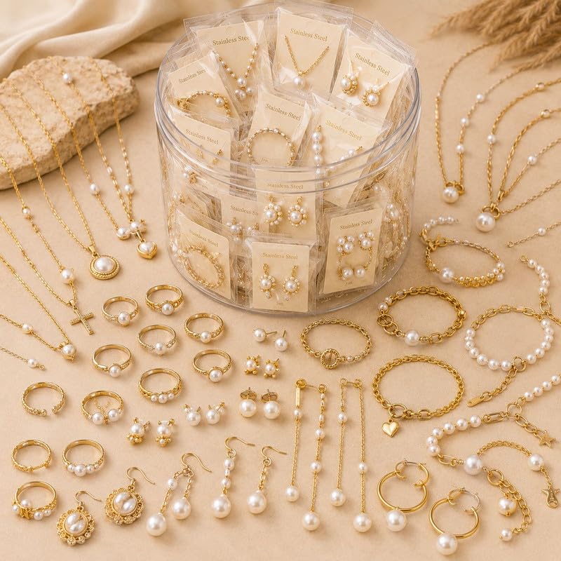 Mystery Jewelry Box Set 5/8/10pcs Jewelry Jar Women