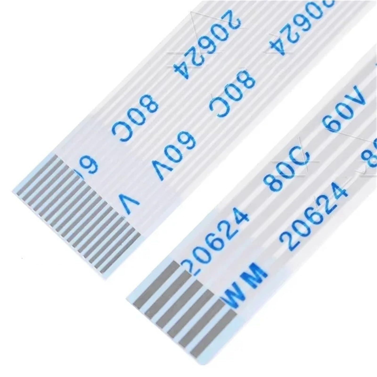 10 pz Nastro Cavo Piatto Flessibile Passo 0.5 MM 4 6 8 12 14 16 18 20 22 24 26 30 32 34 36 38 40 45 50 54 60 Spille
