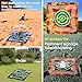 Universal Drone Landing Pad - Eco-Friendly & Foldable portable Ground Mat for DJI, Holy Stone, Potensic Drones Accessories (Fits All Models 19.7 * 19.7 IN) (Green)