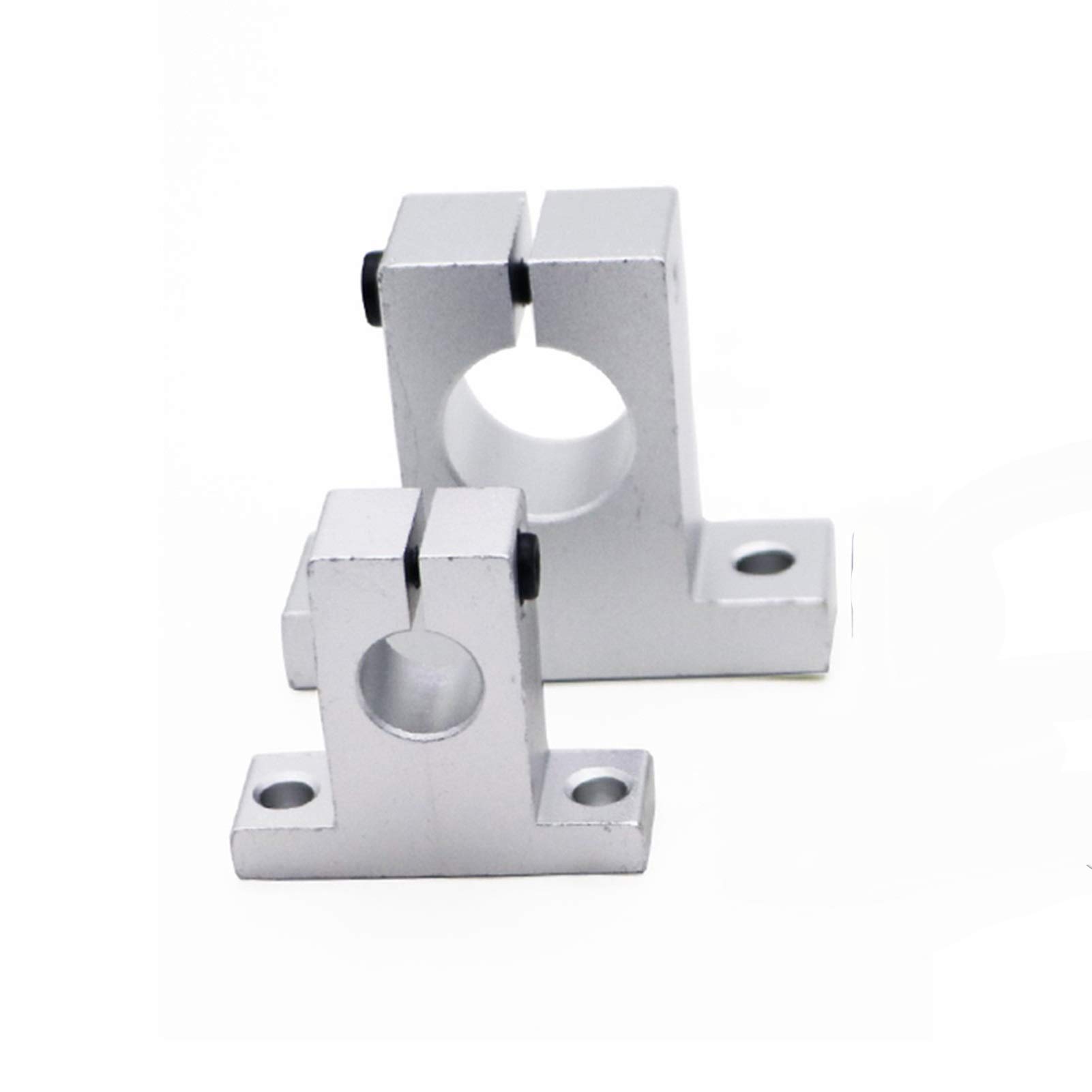 4 Stück/Los SK8 SK10 SK12 SK16 SK20 SK25 SK30 SK35 8mm Linearlager Führungswelle Halter XYZ CNC-Fräsmaschine SH8A Edelstahl 3D-Druckerteile (16MM)