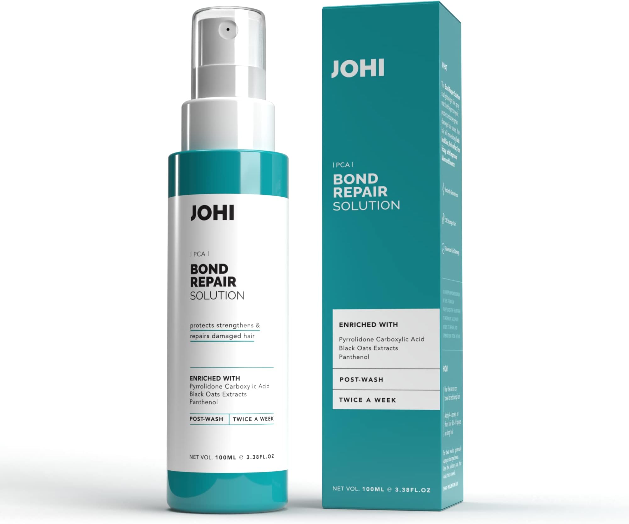 Hair Bond Repair Serum, Protects, Strengthens & Repairs Damaged Hair, Enriched With Granrepair Powerbond®, ACB Pisum Sativum Peptide & Betaine, Suitable For All Hair Types, 100 ml