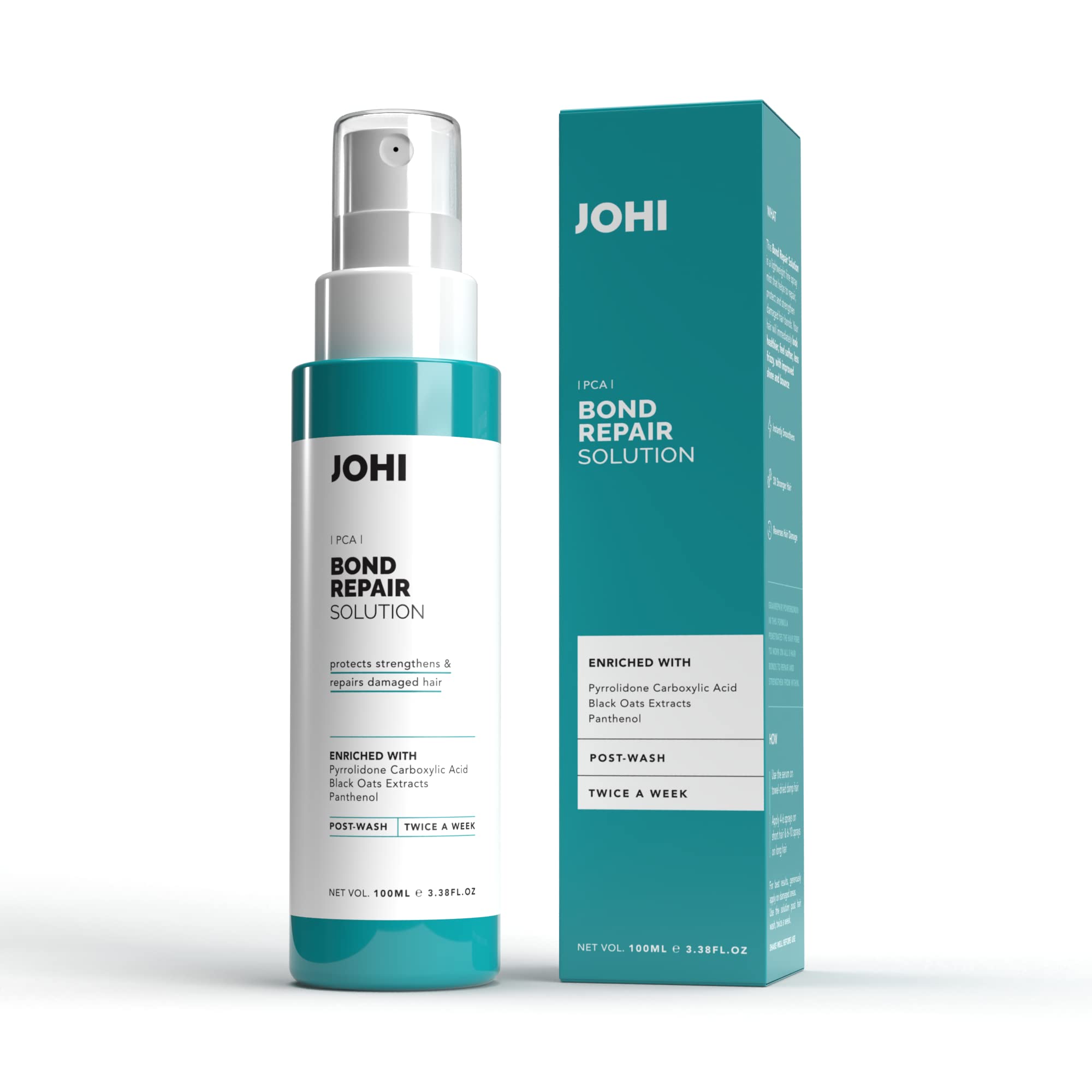 Hair Bond Repair Serum, Protects, Strengthens & Repairs Damaged Hair, Enriched With Granrepair Powerbond®, ACB Pisum Sativum Peptide & Betaine, Suitable For All Hair Types, 100 ml