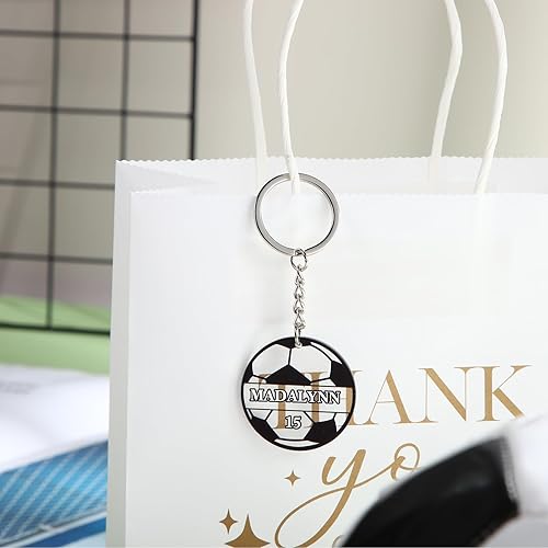 Miniatura 6 de Huquary 30 juegos de regalos de devolución de fiesta DIY nombre llaveros recompensas escolares