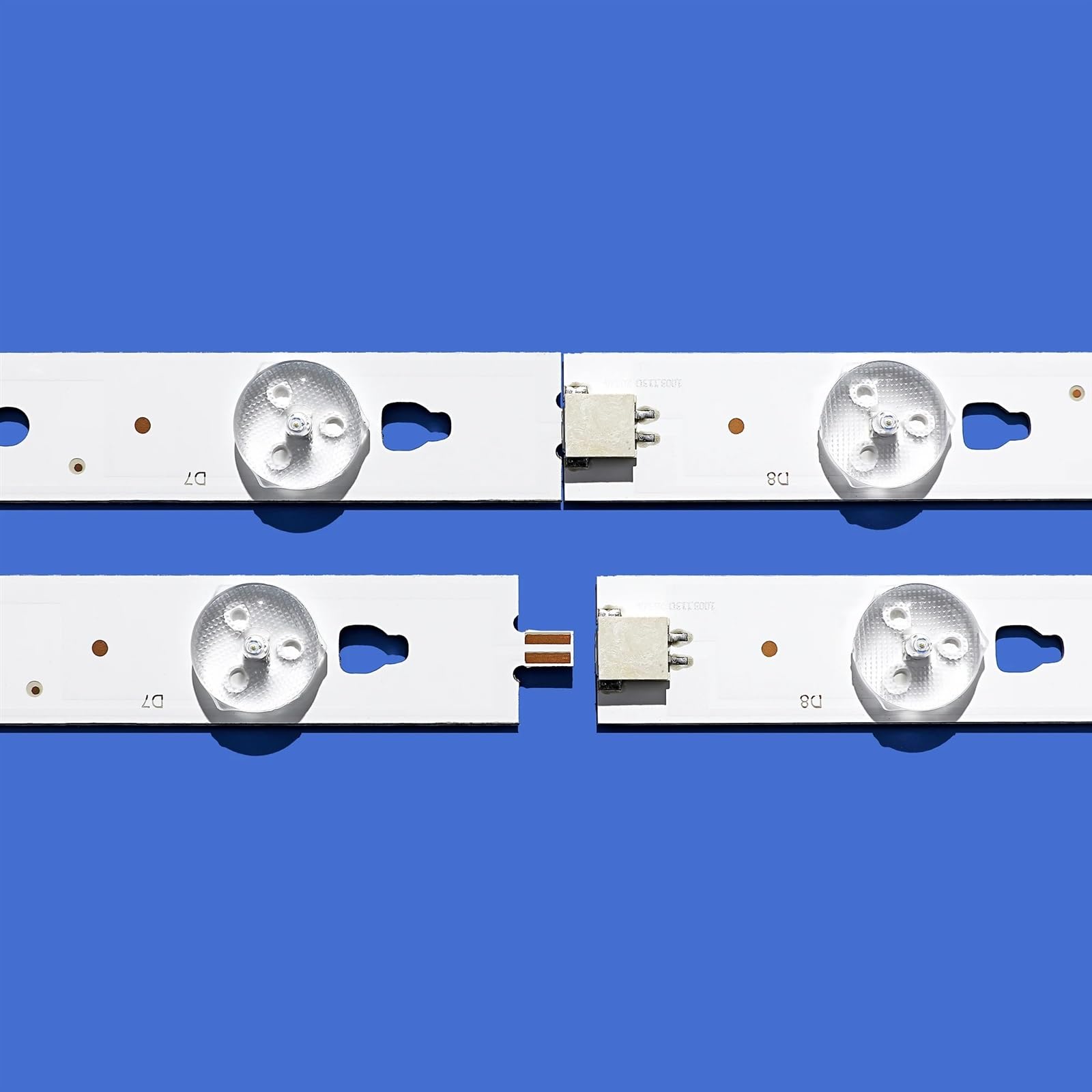 Striscia di Retroilluminazione A LED 12 Lampada Adatta for TV for Haier da 40 Pollici LE40A3000 LED40D12-ZC14-04(A) 04(B) LE40B3300W LE40B3000 LED40D12-ZC14-03(A) 03(B)